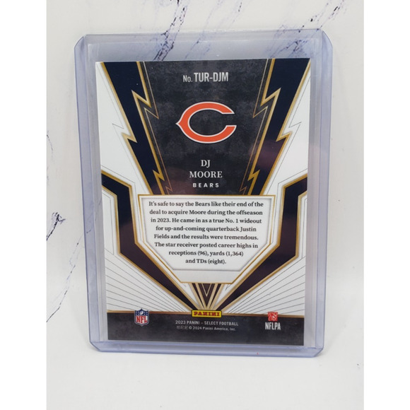 2023 Panini Select Turbocharged D.J. Moore #TUR-DJM - Picture 2 of 4